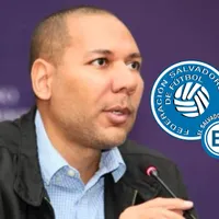 Yamil Bukele en conferencia de prensa.