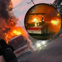 Devastador incendio destruye el bus en el que viajaba un equipo de Costa Rica y siete jugadores resultan afectados