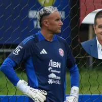 Keylor Navas habló con Claudio Vivas en privado.