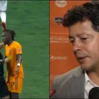 Wilmer Cabrera furioso con Alberth Elis tras ser expulsado