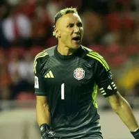 Keylor Navas quedó muy molesto con el empate ante Haití. (Foto: Fedefútbol)