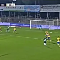 Manfred Ugalde repartió una asistencia y destacó en el empate del Lommel Sk
