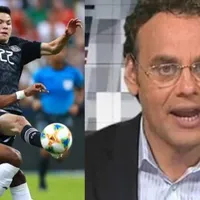 De principio a fin, David Faitelson le dio duro a Panamá y al partido en el Azteca