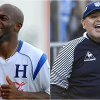 El mensaje de David Suazo a Maradona en su cumpleaños