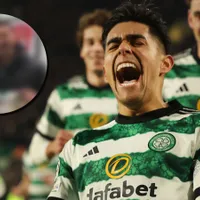 Luis Palma le obsequió su camiseta a un ex jugador de la Selección.