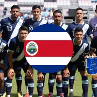 seleccion de guatemala-bandera de costa rica