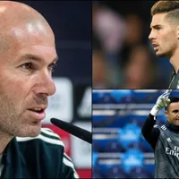 Zidane explicó porque puso a su hijo Luca por encima de Keylor Navas