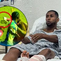 Casi pierde el pie y ahora se revela la verdad ¿Podrá Romario Da Silva volver a jugar con Motagua?
