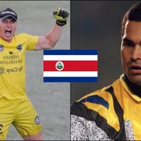 Locura: Jose Luis Chilavert reacciona boquiabierto al gol de Minor Álvarez
