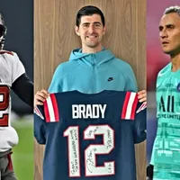 La dedicatoria de Tom Brady para Thibaut Courtois que desplaza a Keylor Navas
