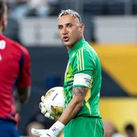 Keylor Navas es sorprendido por su DT.