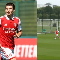 Elián Quesada marcó un golazo que el Arsenal catologó como "una maravilla" [VIDEO]