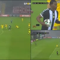 Bryan Róchez anota su quinto gol de la temporada en el fútbol de Portugal