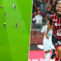 Alex López marca un tremendo golazo y le da la victoria parcial a Alajuelense ante Saprissa [VIDEO]