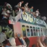 Descontrol de hinchas acabó con el festejo del título de Alianza