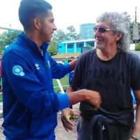 La Selecta interrumpió entrenamiento por una mágica visita