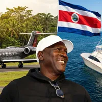 Yates, avión privado y un negocio millonario: por qué Michael Jordan viaja tanto a Costa Rica