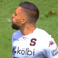 Fuerte castigo a David Ramírez por escupitajo a Junior Díaz