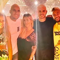 Keylor Navas es tendencia en Twitter Argentina por una foto con Wanda Nara
