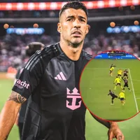 Acá está la prueba que atormenta a Messi: apareció el video por el que la MLS castigó a Luis Suárez por el hondureño Andy Najar