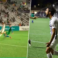 Legionario salvadoreño marca un golazo en la USL y lleva su equipo a la semifinal [VIDEO]