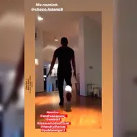 David Suazo se animó al desafío de los 10 toques