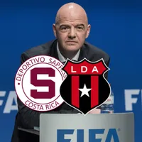 Infantino le da una gran noticia a Saprissa y Alajuelense. (Foto: FIFA)