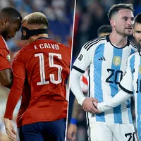 Costa Rica y Argentina se cruzaron en varias oportunidades. (Getty Images)