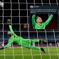 El mensaje de Keylor Navas luego de vencer al Barcelona en la ida de los octavos de final de Champions League