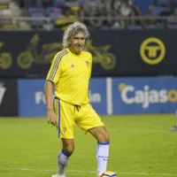 El Cádiz recordó el último gol del Mágico González con la institución