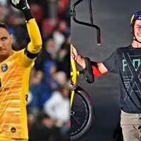 Keylor Navas llenó de motivación al atleta olímpico Kenneth Tencio