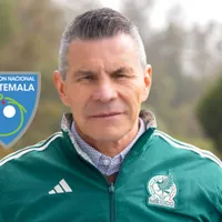 Alfredo Tena con la Selección de México.