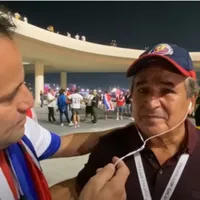 Jorge Luis Pinto no pudo contener las lágrimas al escuchar "Costa Rica te ama" [VIDEO]