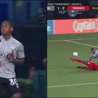 Rommel Quioto hace gol y le cometen penal en el clásico canadiense