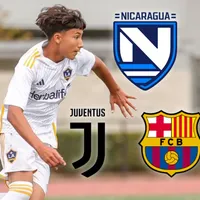 Estados Unidos acelera para robársela: Nicaragua tiene una joya en LA Galaxy que deslumbró a Barcelona y Juventus