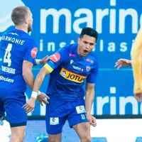 Deyver Vega se lució con gol ante el bicampeón de Noruega (VIDEO)