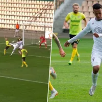 Ariagner Smith marca un golazo de volea para el Sputnik [VIDEO]