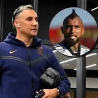 Keylor Navas no recibe el visto bueno de Arturo Vidal.