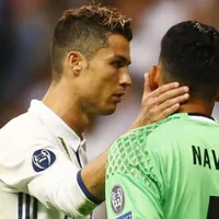 Cristiano Ronaldo rechaza a Keylor Navas. (Foto: Mundo Deportivo)