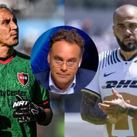 El fantasma de Dani Alves: Keylor Navas queda en medio de su primera polémica en Pumas por culpa de David Faitelson