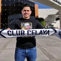 La reacción de Fito Zelaya tras convertir su primer gol en el Celaya