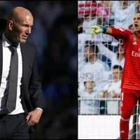 Zidane alabó a Keylor después del partido