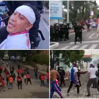 Liga Concacaf: Disturbios entre aficionados de Municipal y Olimpia