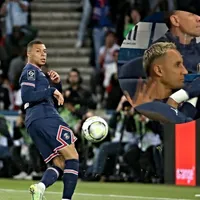 La reacción de Keylor Navas tras un fallo increíble de Kylian Mbappé ante el Marsella [VIDEO]