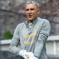 Desagradable sorpresa: Keylor Navas vivió un momento muy incómodo en su debut como arquero de Pumas