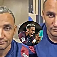Keylor Navas sufrió la gracia de Neymar en el vestuario del PSG