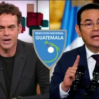 David Faitelson recordó su mala experiencia con Jimmy Morales por un partido de Guatemala