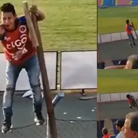 Aficionado del FAS perdió el conocimiento tras aparatosa caída
