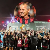 No se vio en TV: el emotivo gesto que tuvo una figura de Alajuelense con Pato López tras conquistar la 31