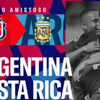 Costa Rica jugará contra Argentina en Estados Unidos. (Foto: Fedefútbol)
